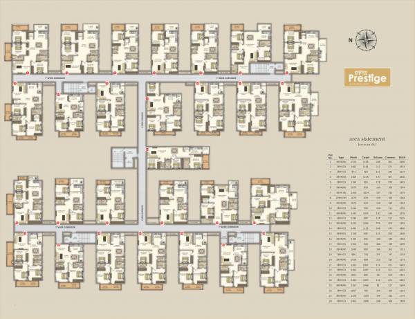  meda-prestige Meda Prestige Cluster Plan