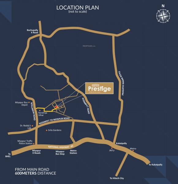  meda-prestige Location Plan