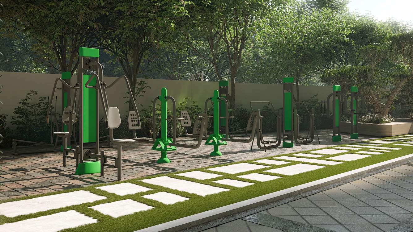  polam luxury apartments Open Gym