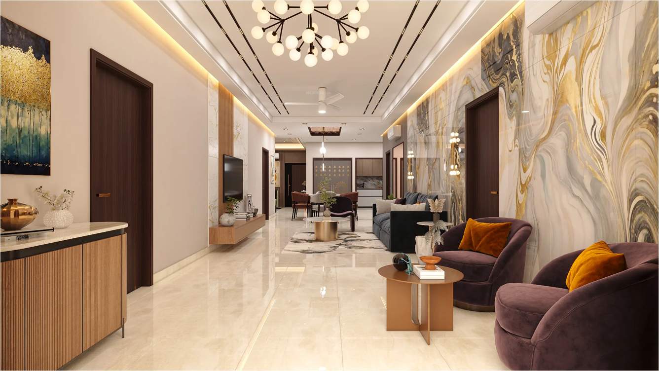  polam luxury apartments Living Area
