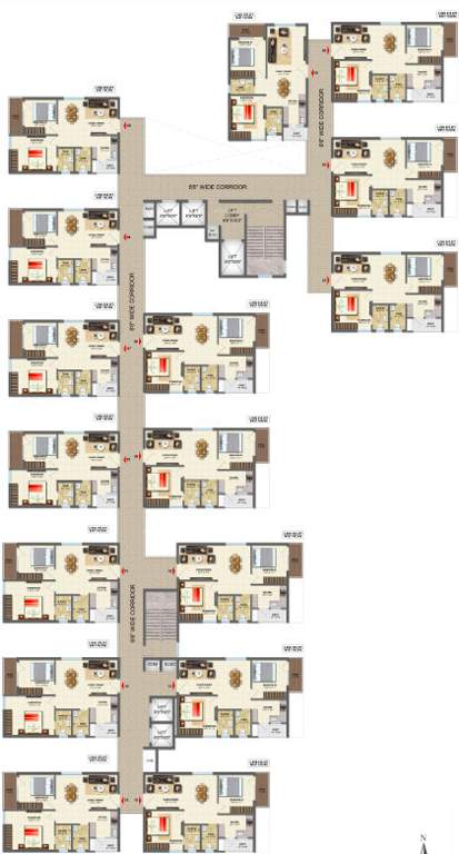  truspace aspire Tower 1 Cluster Plan
