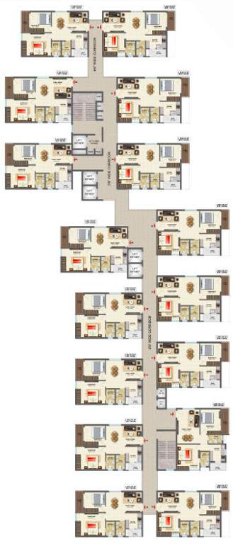  truspace aspire Tower 2 Cluster Plan