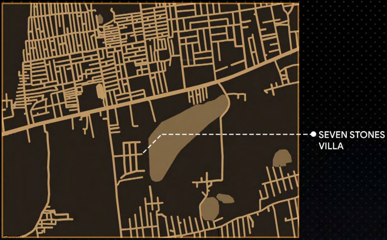  seven stones villa Location Plan