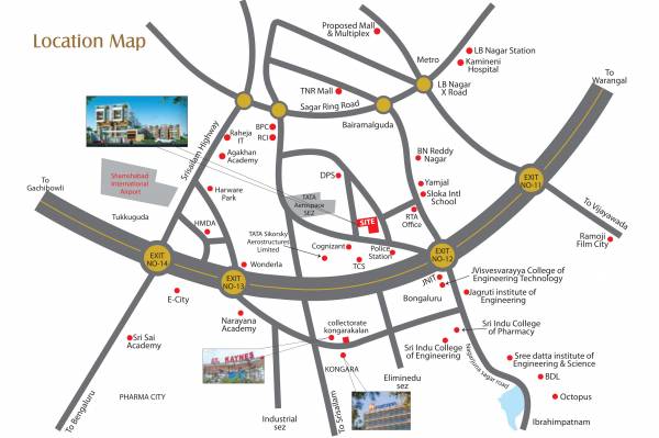  amogha-western-heights Location Plan