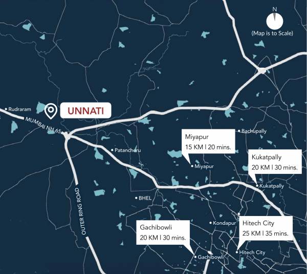  janapriya-unnati-tower-ii Location Plan