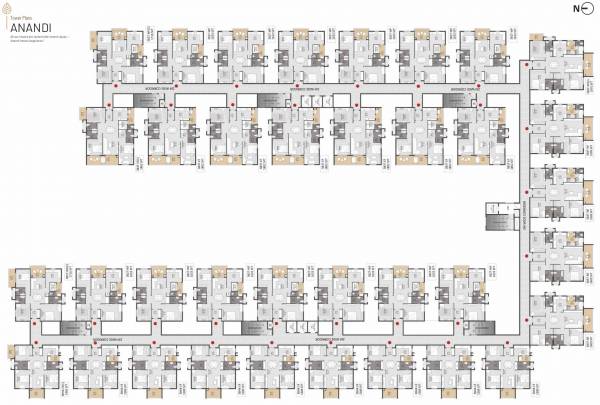  the-bodhi-vriksha Anandi Cluster Plan
