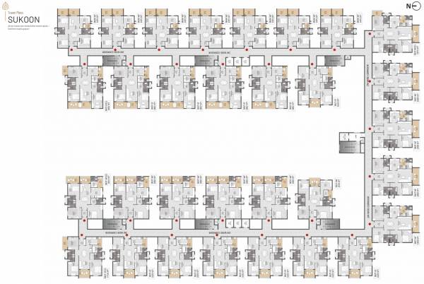  the-bodhi-vriksha Sukoon Cluster Plan