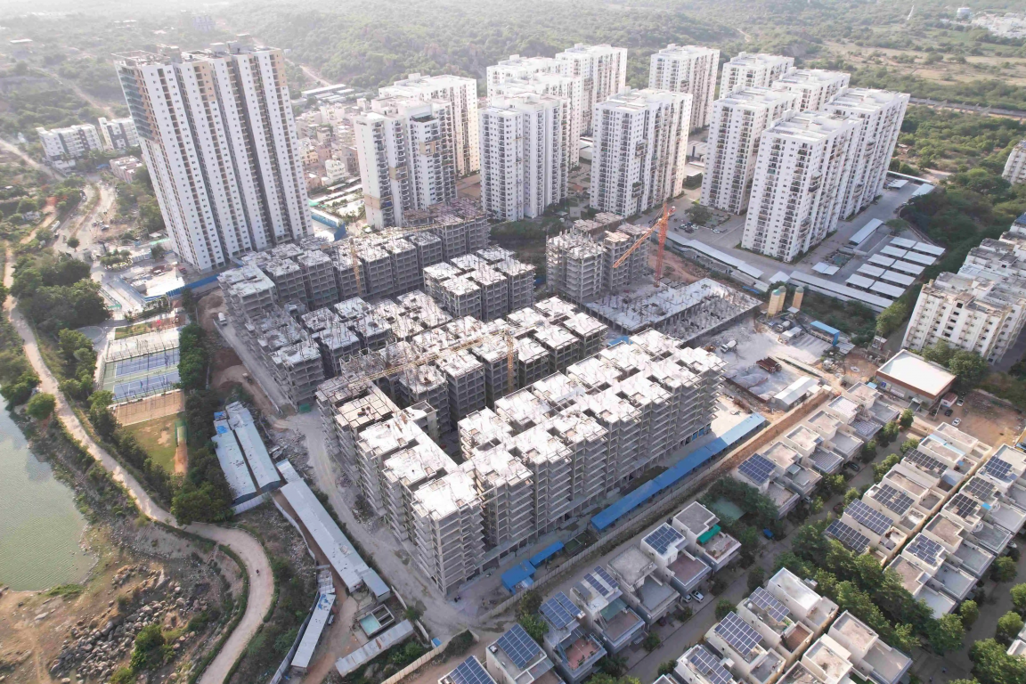  the bodhivriksha Anandi Construction Status May 24