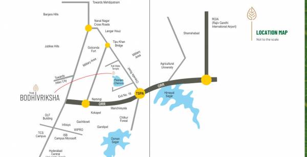  the-bodhi-vriksha Location Plan