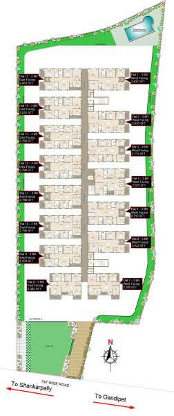  fortuna-towers Master Plan