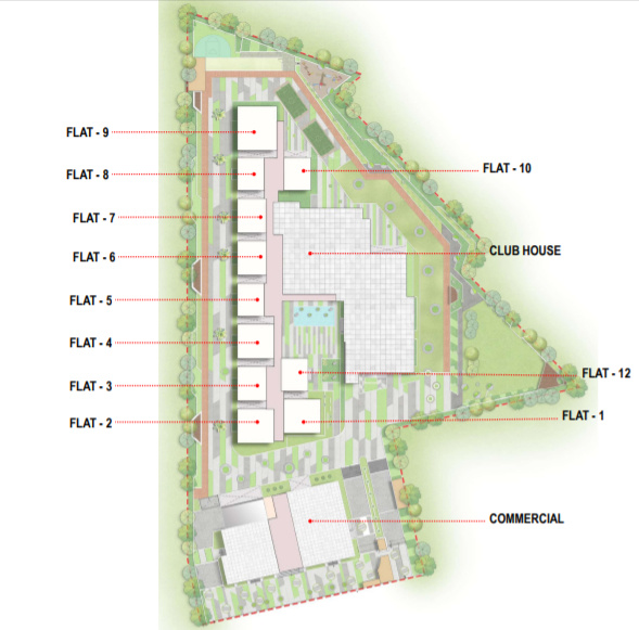  treasor Block A Cluster Plan
