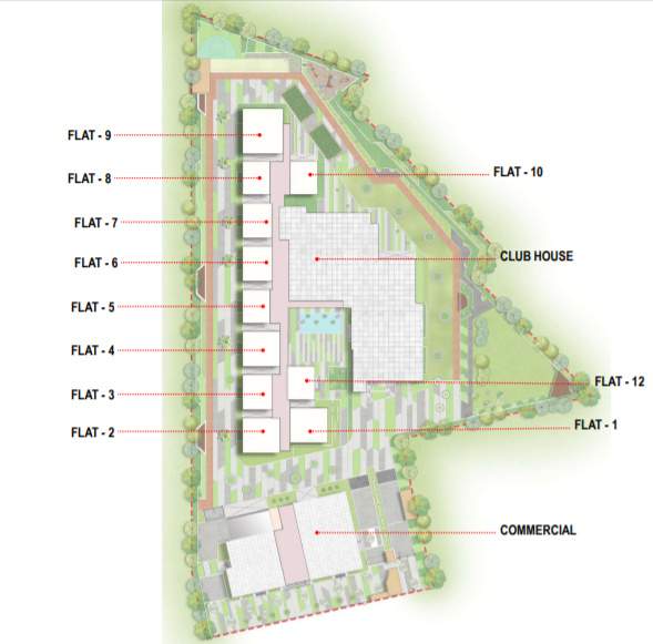  treasor Block A Cluster Plan