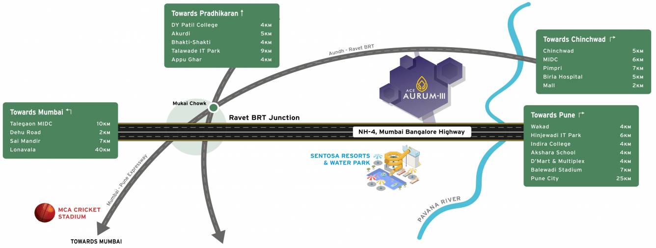  ace aurum iii tower 03 Location Plan