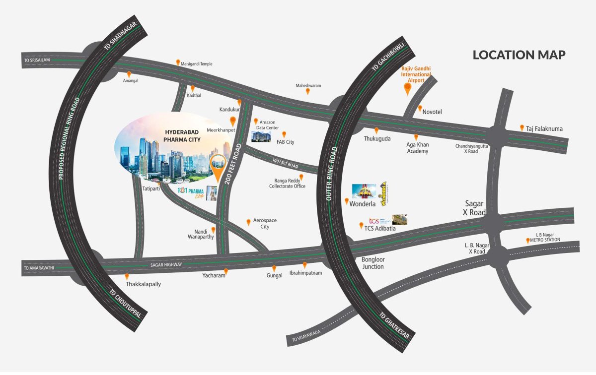  pharma elite Location Plan