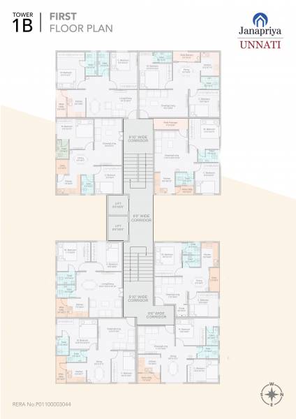  unnati Unnati Cluster Plan For 1st Floor