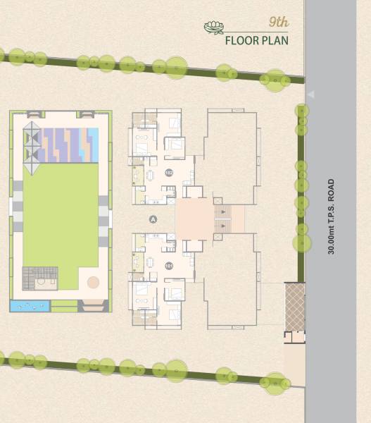  nest-residency A Cluster Plan for 9th Floor