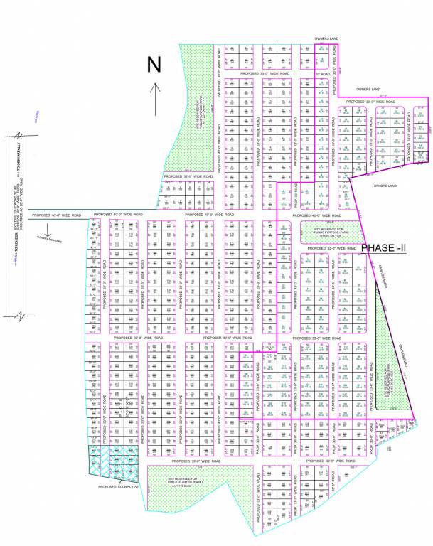  green fields Layout Plan