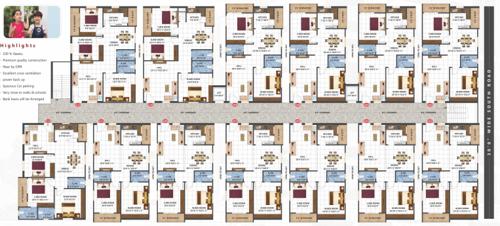  teja-heights-block-a Sai Teja Heights Block A Cluster Plan