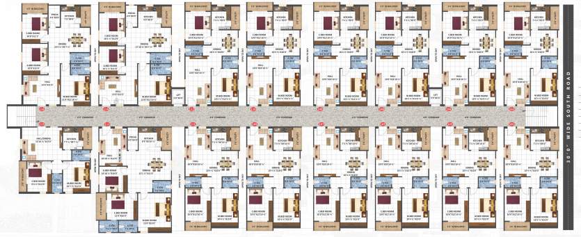  teja heights block a Sai Teja Heights Block A Cluster Plan
