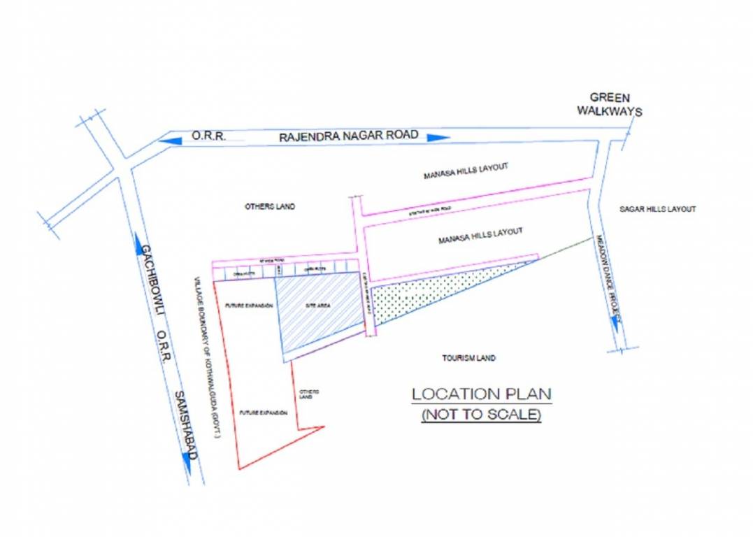  my life Location Plan