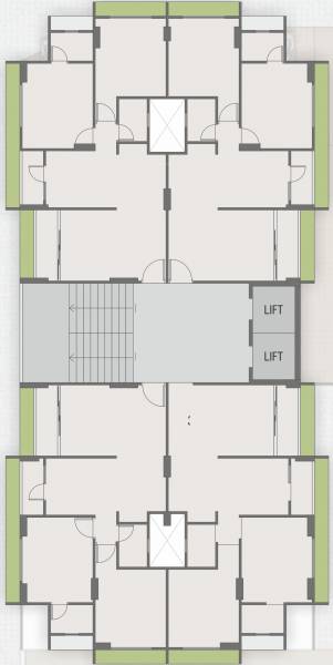  eureka-heights A Cluster Plan from 3rd to 10th Floor