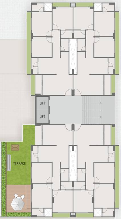  eureka heights B Cluster Plan for 2nd Floor