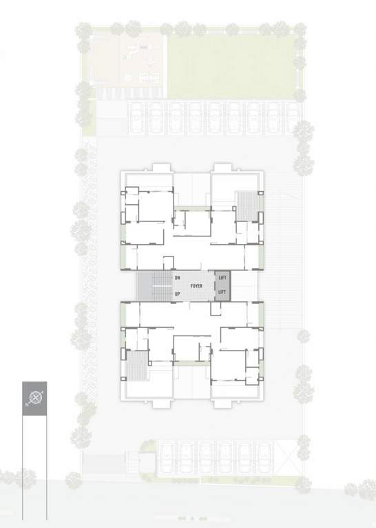  auram sky Dev Auram Sky Cluster Plan for 14th Floor