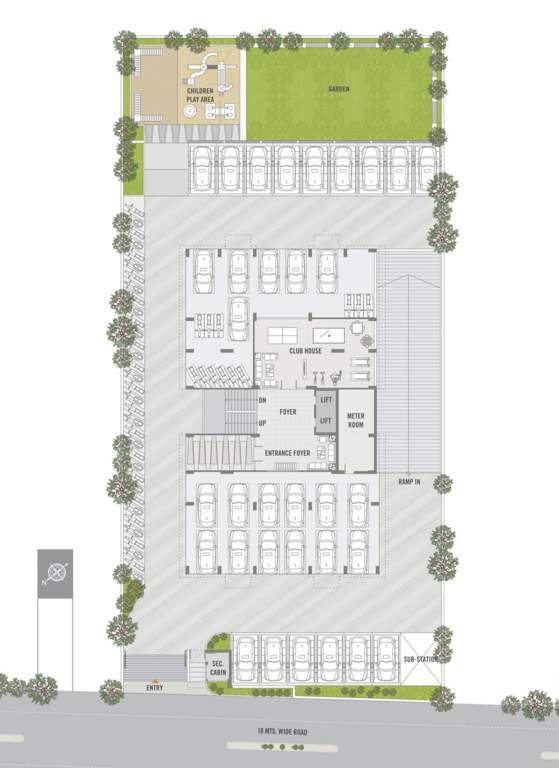  auram sky Layout Plan