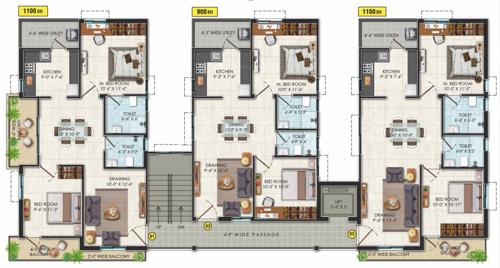  sree-dhrisha-homes Sree Dhrisha Homes Cluster Plan