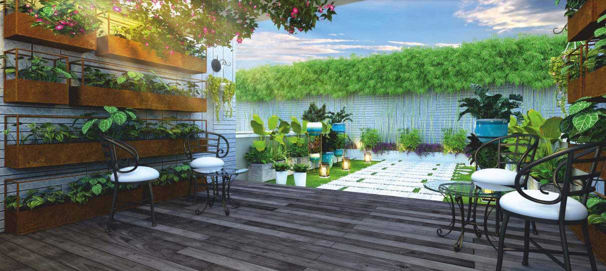  sree dhrisha homes Landscape Garden and Tree Planting