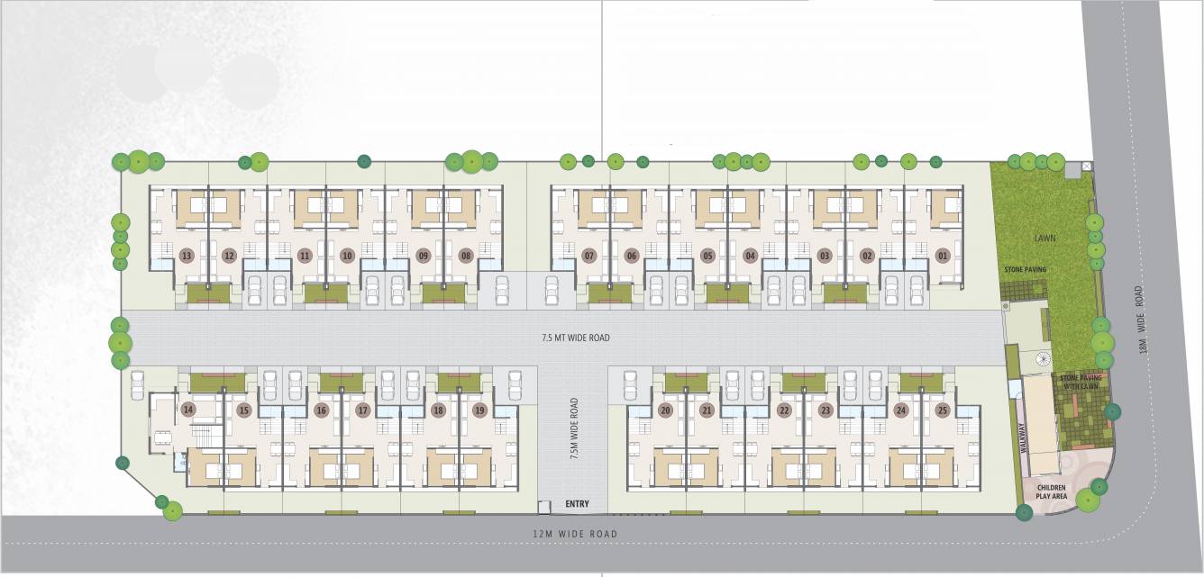 tilak bungalows Layout Plan