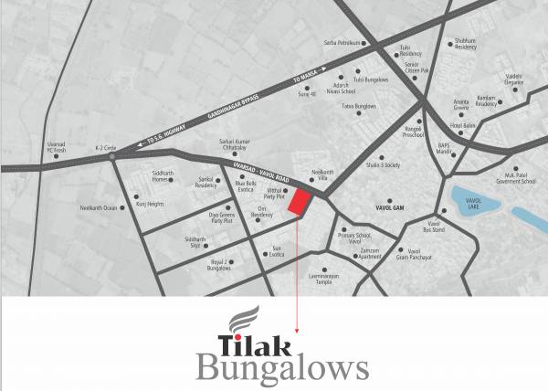  tilak-bungalows Location Plan