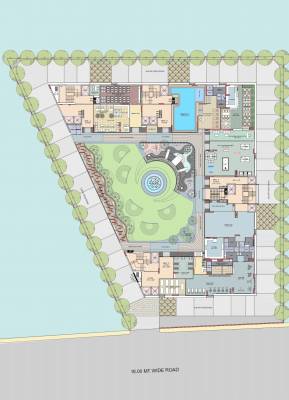  oeuvre-2 Block A B C and D Upper Level Cluster Plan for ground Floor