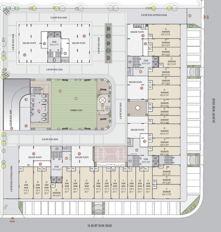  swam sky Layout Plan