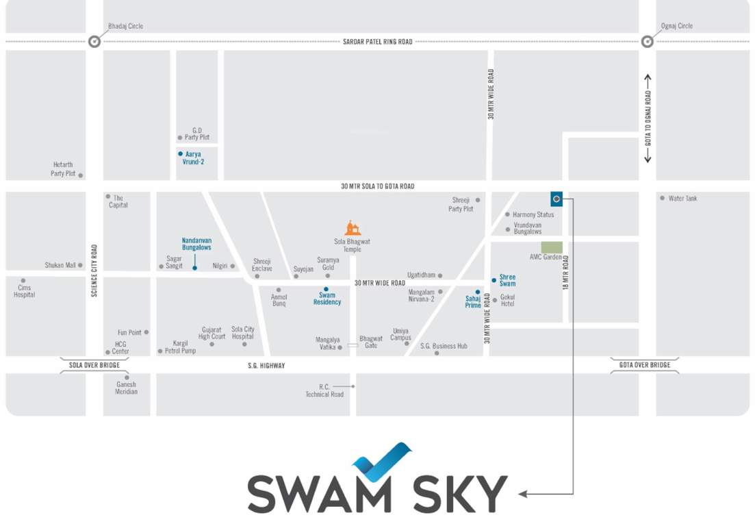  swam sky Location Plan