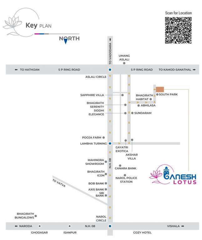  ganesh lotus Location Plan