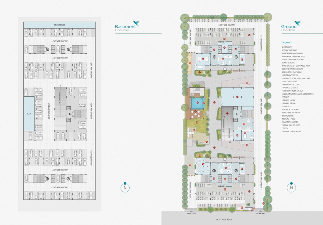  the skylark Block  A1+A2 Cluster Plan
