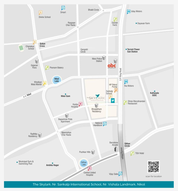  the skylark Location Plan