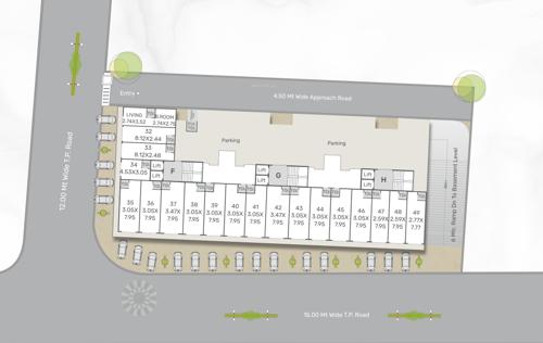 Block F G H Cluster Plan for ground Floor shree-siddheshwar-highstreet-1 Block F G H Cluster Plan for ground Floor