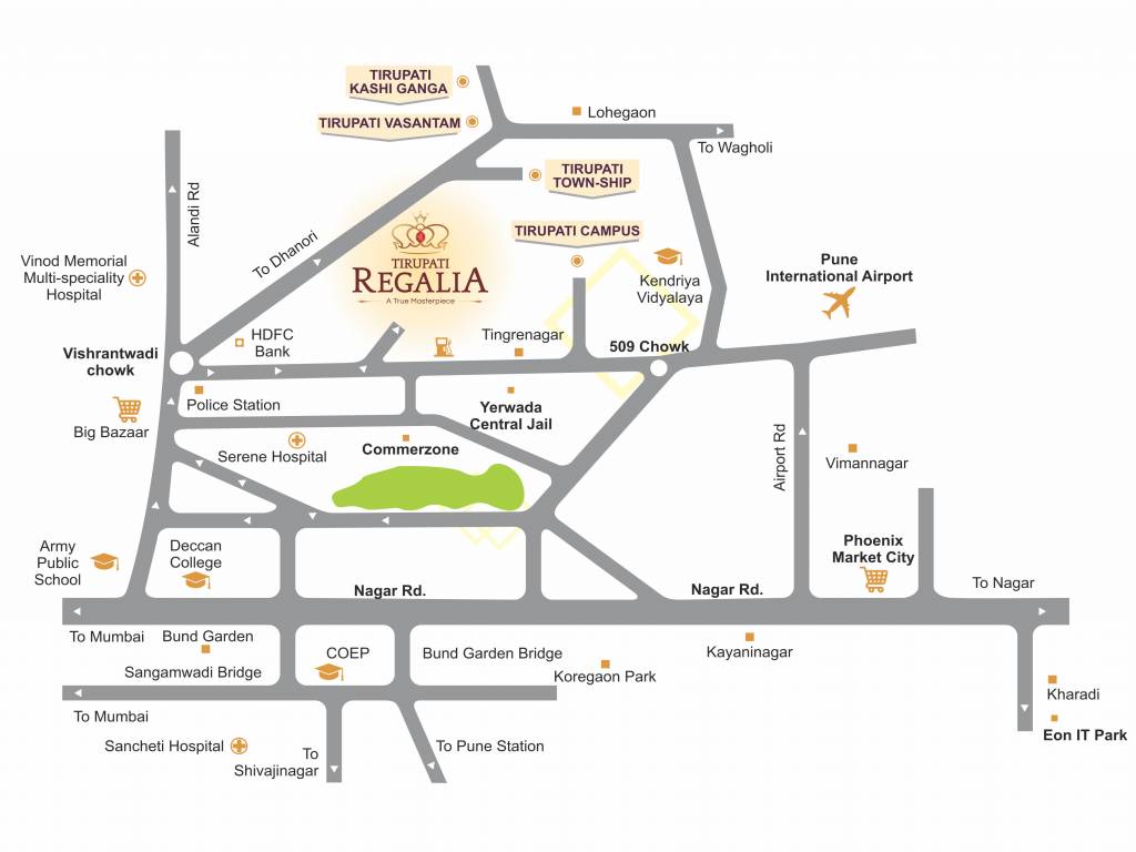  regalia Location Plan