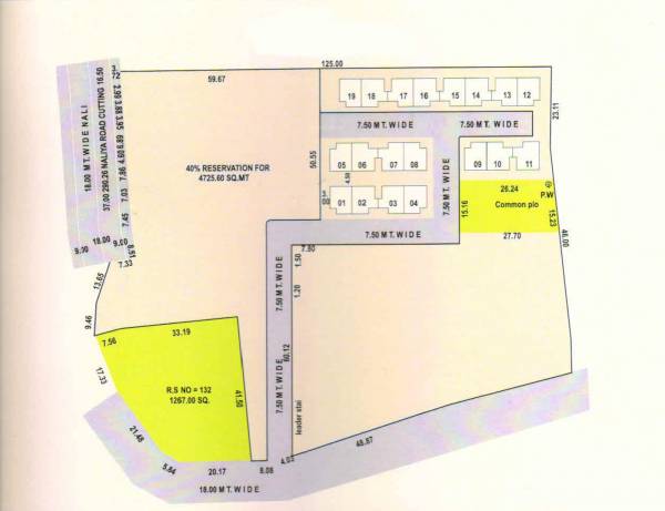  aashirwad-bunglows-and-avenue Layout Plan