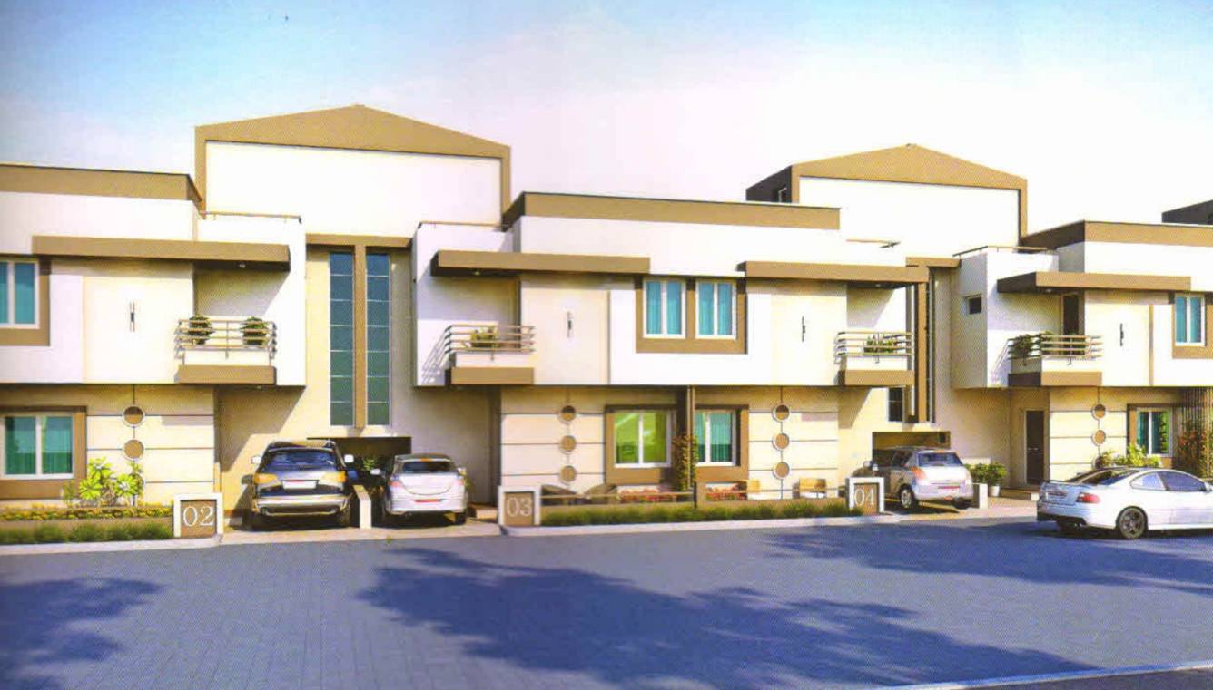  aashirwad bunglows and avenue Elevation