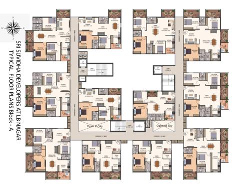  vantage-kvs-raju-towers BLOCK - A Cluster Plan