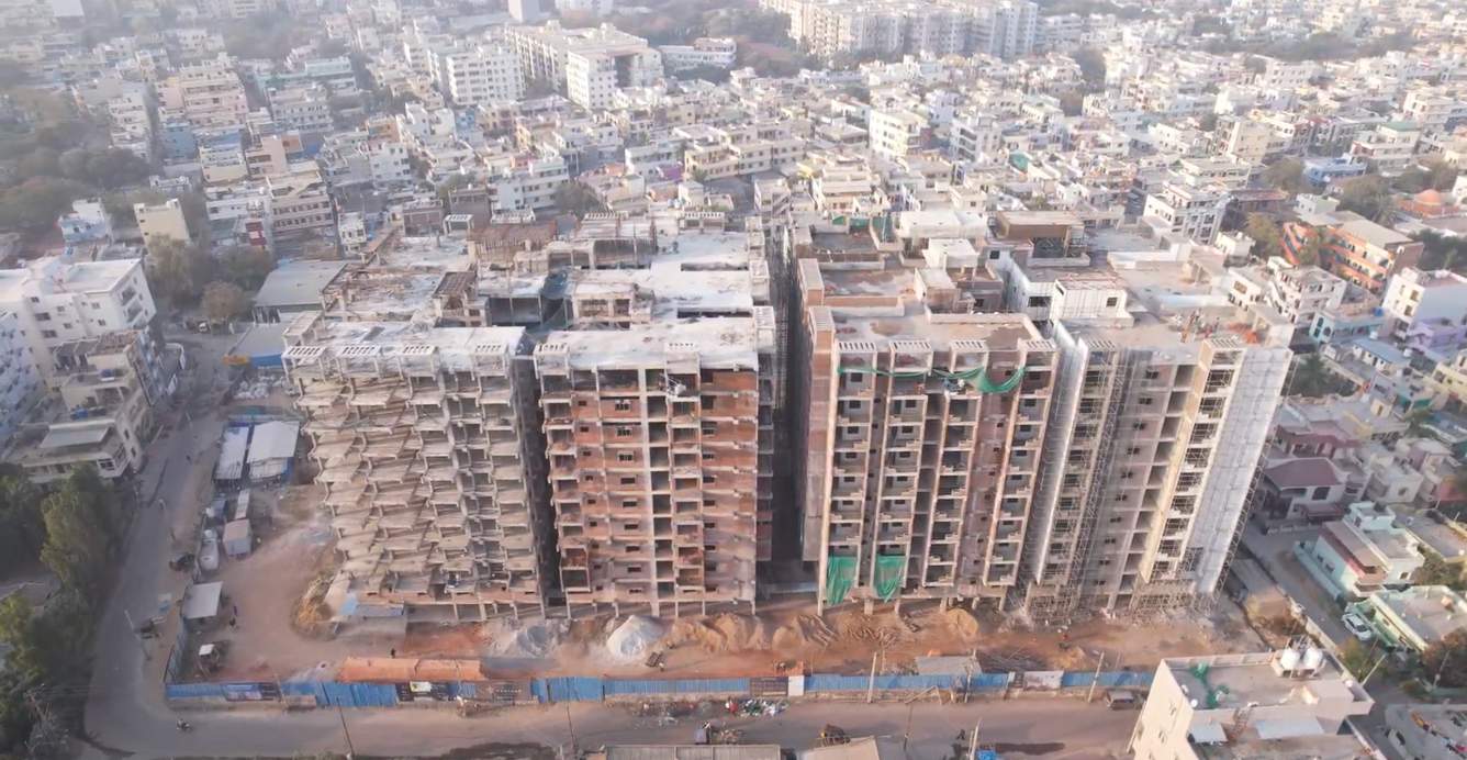  vantage kvs raju towers BLOCK   B Construction Status July 24