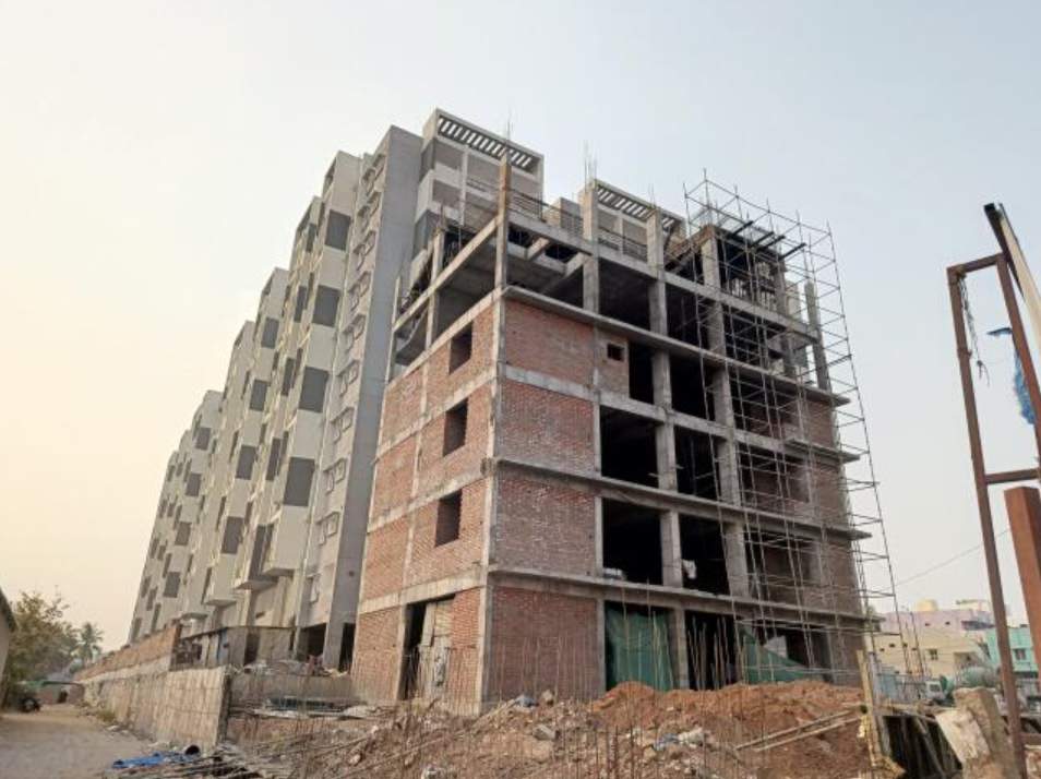  vantage kvs raju towers Block   B Construction Status March 25
