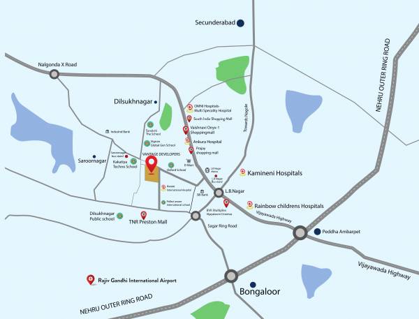  vantage-kvs-raju-towers Location Plan