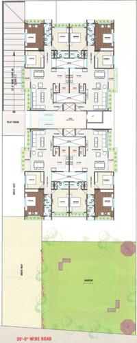  parklane-garden Parklane Garden Cluster Plan for ground Floor