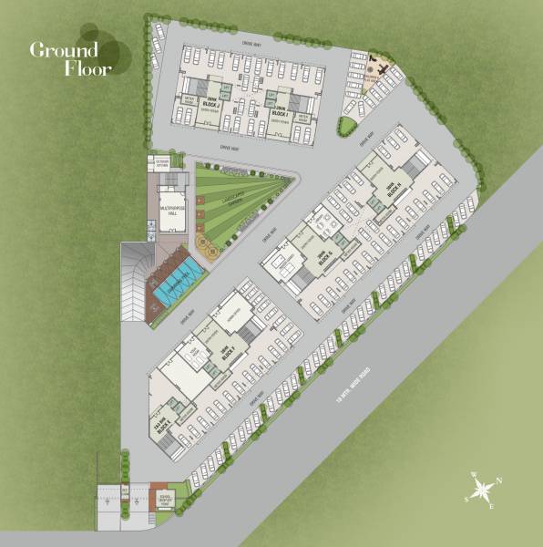  darshanam-bliss Tower 2 Cluster Plan