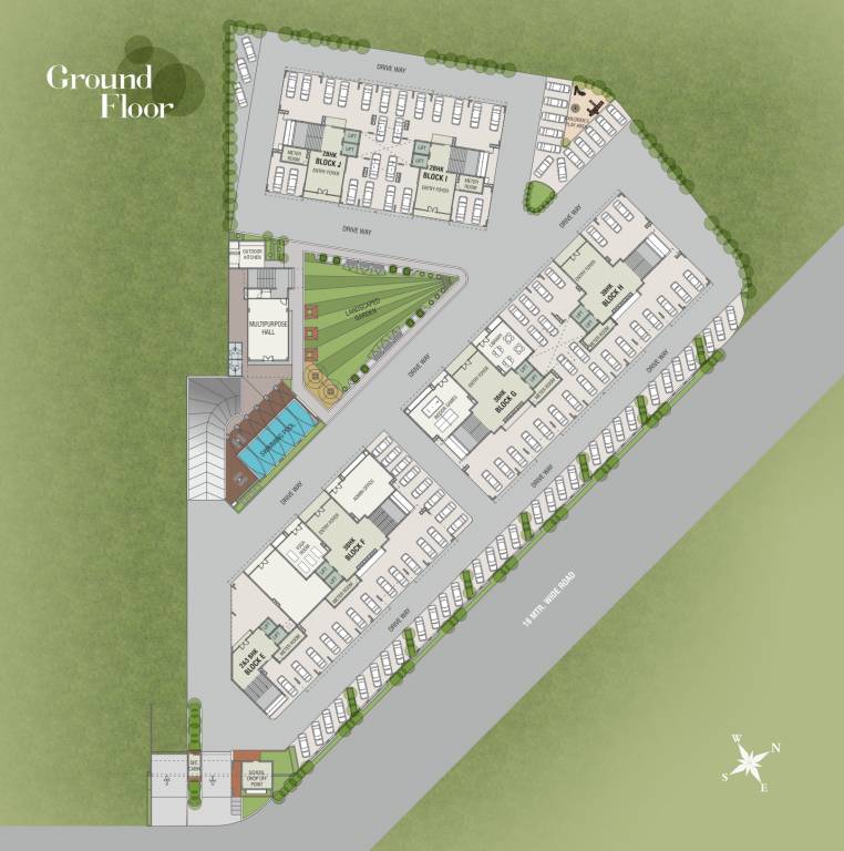 darshanam bliss Tower 2 Cluster Plan