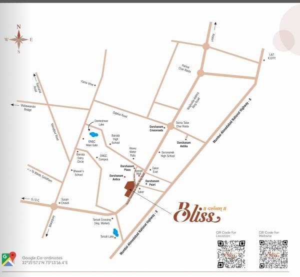  darshanam-bliss Location Plan